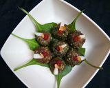 A picture of step 4 of Spinach Potato Corn Flakes Sago Balls.