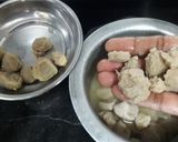 A picture of step 3 of Soya Chaap.
