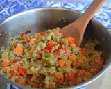 Foto del paso 3 de la receta: Quinoa con verduras