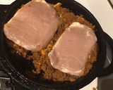 A picture of step 2 of California Farm Al Pastor Panfried Porkchops.