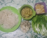 Foto langkah ke 2 dari resep Mie ayam jamur dumpling.
