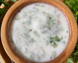 A picture of step 2 of Neer Mor (Spiced Buttermilk - South Indian style).