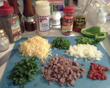 A picture of step 8 of Breakfast Omelets To-Go.