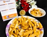 A picture of step 7 of Namakpare (Savory Fried Snack).