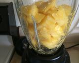 A picture of step 3 of Ginger Roots Juice With Pineapple, Lemon And Mint.