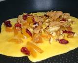 Fruits And Nuts With Peanut Butter Omelette Roll recipe step 3 photo