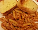 A picture of step 9 of Creamy & Spicy Shrimp Pasta in Garlic Tomato Cream Inspired byJulia on Pinterest.