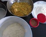 A picture of step 4 of Aloo Wala Naan.