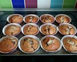 A picture of step 7 of Vickys Chocolate Chip Banana Muffins, GF DF EF SF NF.