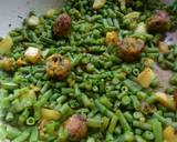 String beans subzi recipe step 3 photo
