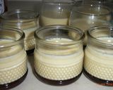 A picture of step 5 of Foolproof Crème Caramels (with easy ingredient ratios).