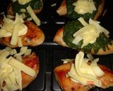A picture of step 3 of Chicken Tenders With Garlic Soy Sauce Shiso Leaves and Cheese.