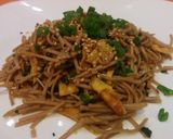 A picture of step 7 of Soba - Oriental noodles with scallions.