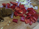 Orek tempe basah bumbu gula asem