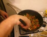 A picture of step 3 of Venison chilli.