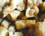 A picture of step 3 of Jeera aloo.