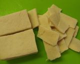 A picture of step 2 of Low-Carb Crispy Koya Dofu Snack.