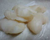 A picture of step 1 of Light and Airy Cod Piccata.