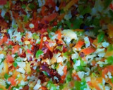 चीज़ वैजी पराठा (Cheese Veggies Paratha recipe in Hindi) रेसिपी चरण 4 फोटो