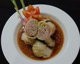 Foto langkah ke 5 dari resep Semur daging bungkus sawi putih.