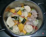A picture of step 3 of Cream Stew without Roux.