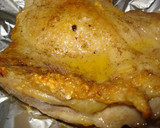 A picture of step 17 of Authentic Garlic Chicken in a Frying Pan.