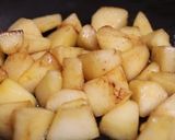 A picture of step 2 of Muffins with Sautéed Apples.