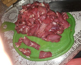 Foto del paso 1 de la receta: Filete de res y vegetales estilo chino