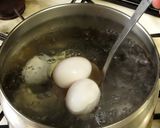 A picture of step 2 of Seasoned Soft-Boiled Eggs.