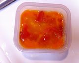 A picture of step 2 of Microwaved Scrambled Eggs with Tomato.