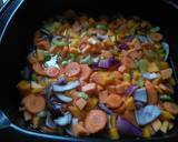 Creamy Sweet potato & butternut squash soup. Makes 4 servings (425 ml) 126 cals bowl recipe step 1 photo