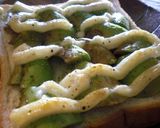 A picture of step 2 of Avocado Toast.