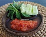 Foto langkah ke 2 dari resep Sambal Tomat Mentah.