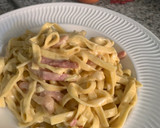 Foto del paso 4 de la receta: Tallarines con salsa de bacon y queso brie