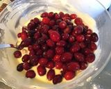Une image de l'étape 7 de Tarte aux cranberries fraîches et citron jaune de Sicile.