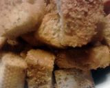 A picture of step 9 of Italian Parmesian Croutons for Soups.