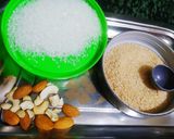 A picture of step 1 of Daliya kheer.
