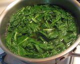 A picture of step 1 of Spinach and Paneer Indian Curry.