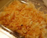 A picture of step 4 of Make in a Pan! Okonomiyaki with Lots of Tempura Crumbs.