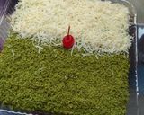 Foto langkah ke 11 dari resep Brownies kukus coklat greentea.