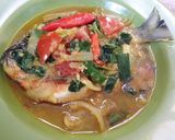 Foto langkah ke 4 dari resep Ikan bawal kuah kuning.