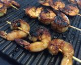 Foto langkah ke 10 dari resep Sate Udang Madu 🍤.