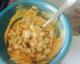 A picture of step 3 of Bang Bang Pasta.