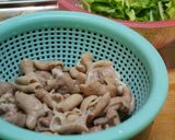 A picture of step 1 of A Famous Hakata Speciality - The Soup is Yummy! Motsu Nabe (offal hotpot).