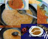 A picture of step 3 of Hyderabadi Shahjahani Meetha or Tamatar ka Halwa.