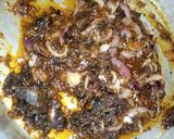 A picture of step 4 of Fried beef jollof rice.