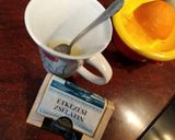 Panna cotta mandarinos zselével recept fázis 2 fotója