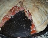 Foto del paso 6 de la receta: Tarta de salchichas! Riquísima y súper fácil🤩👌