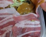 A picture of step 6 of Layered and Steamed Pork Belly with Aubergine and Cabbage with Miso Flavour.