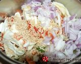 A picture of step 4 of Traditional cabbage and rice.